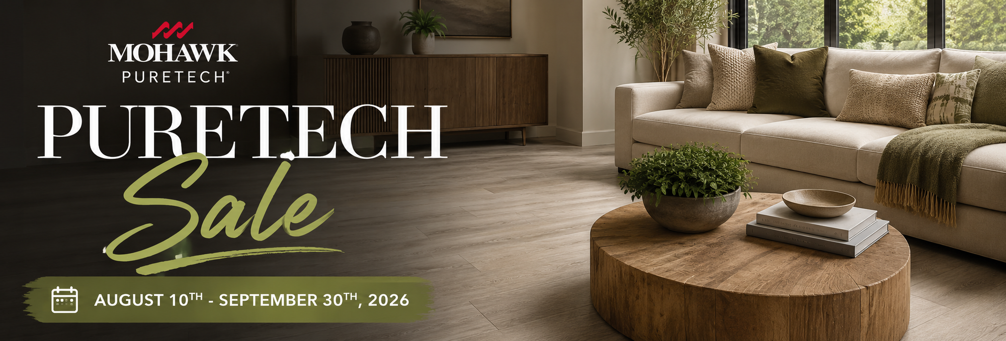 Mohawk Puretech Sale - August 10th -  September 30th, 2026